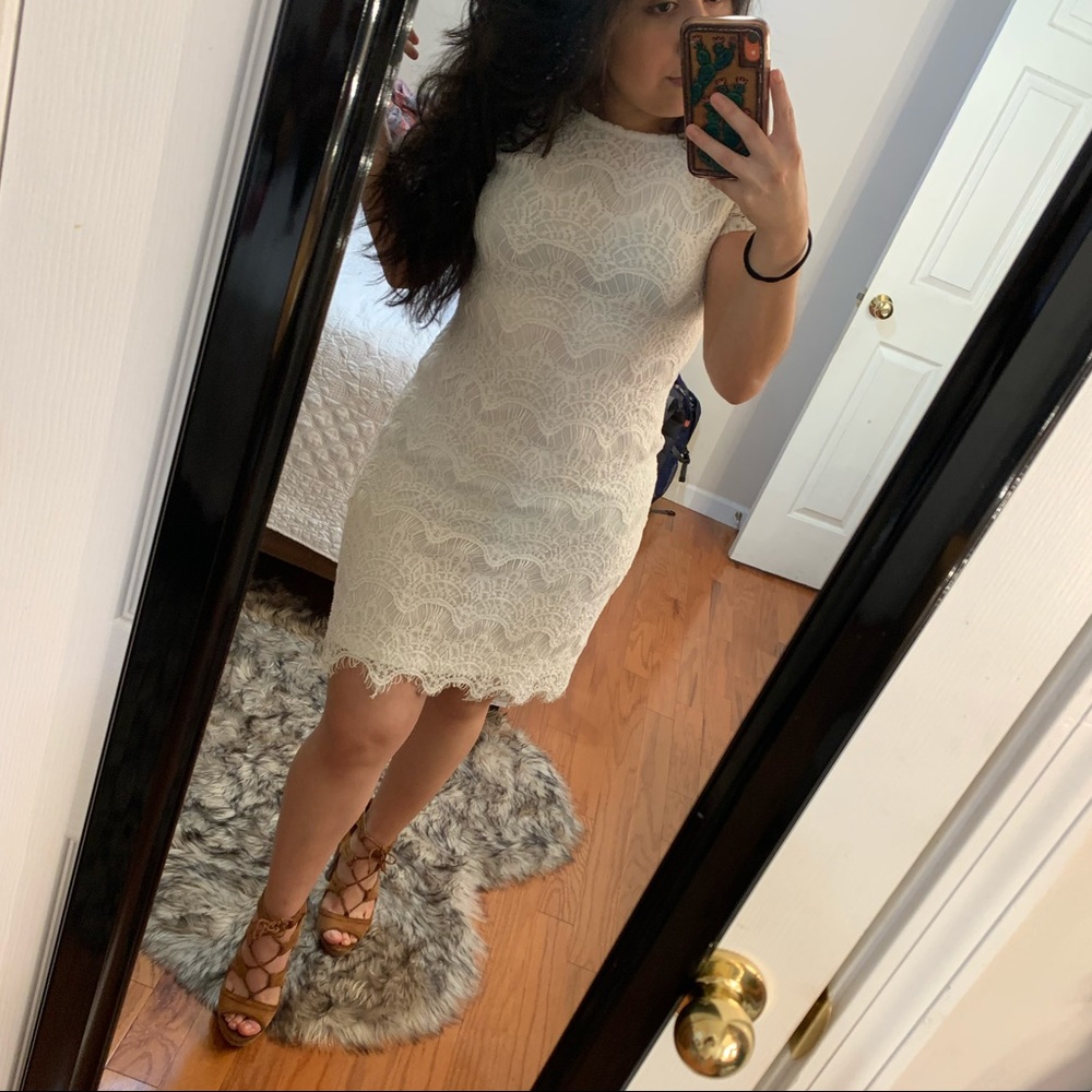 White dress🤍